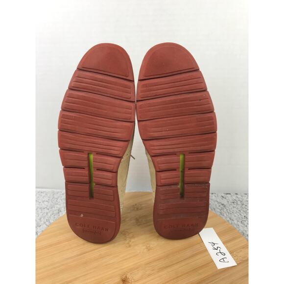 Cole Haan GrandSprint Wing II Tan Suede Wingtip Casual Oxford Shoe Mens 8 C12468 - Picture 7 of 10